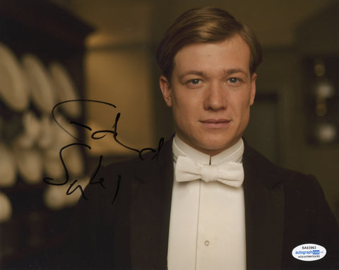 Edward Ed Speleers Downton Abbey Outlander Signed Autograph 8x10 Photo ACOA