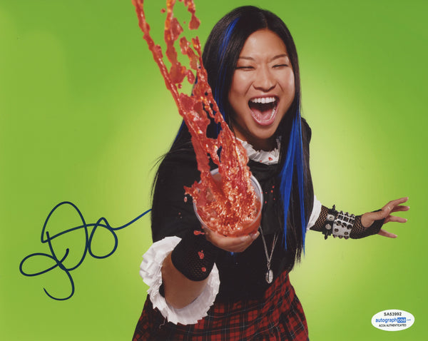 Jenna Ushkowitz Glee Signed Autograph 8x10 Photo ACOA