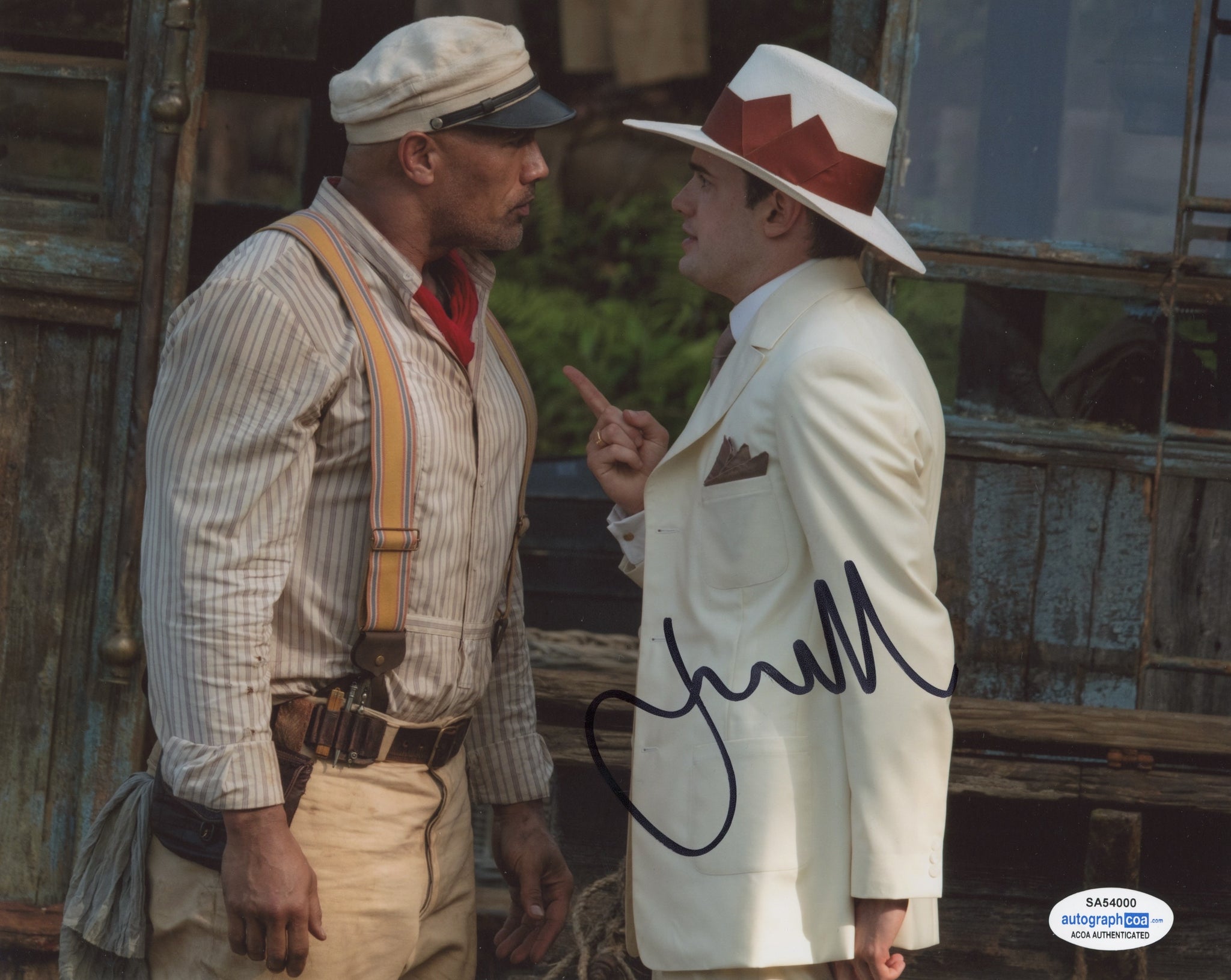 Jack Whitehall Jungle Cruise Signed Autograph 8x10 photo ACOA