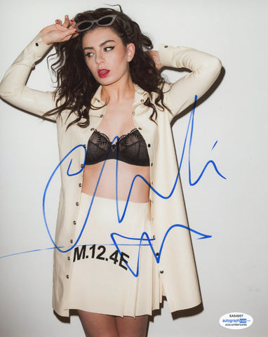 Charli XCX Signed Autograph 8x10 Photo ACOA Sexy