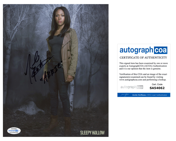 Nicole Beharie Sleepy Hollow Signed Autograph 8x10 Photo ACOA
