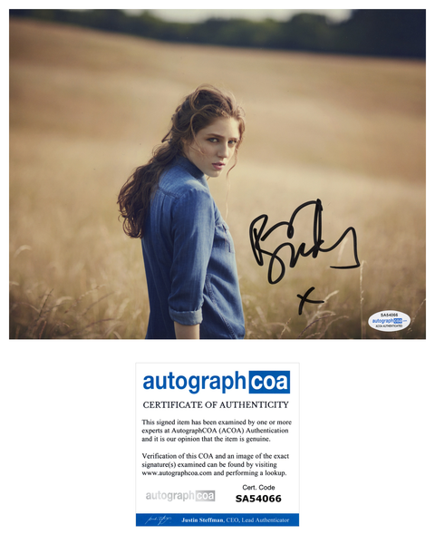 Birdy Jasmine Van Den Bogaerde Signed Autograph 8x10 Photo ACOA