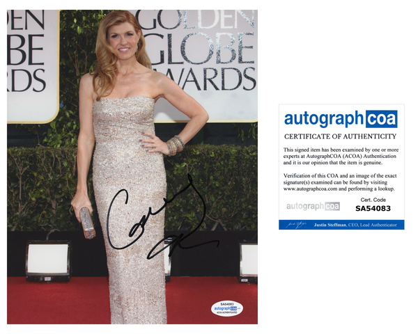 Connie Britton Friday Night Lights Signed Autograph 8x10 Photo ACOA