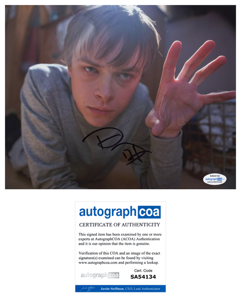 Dane DeHaan Chronicle Signed Autograph 8x10 Photo ACOA