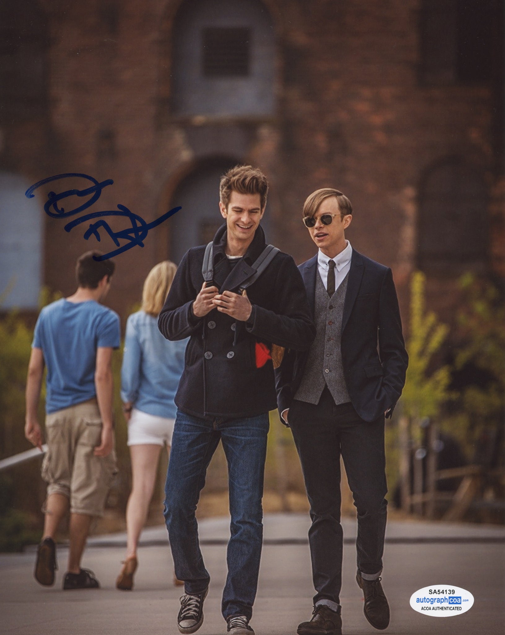 Dane DeHaan Amazing Spiderman Signed Autograph 8x10 Photo ACOA
