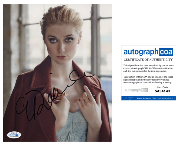 Elizabeth Debicki Sexy Signed Autograph 8x10 Photo ACOA