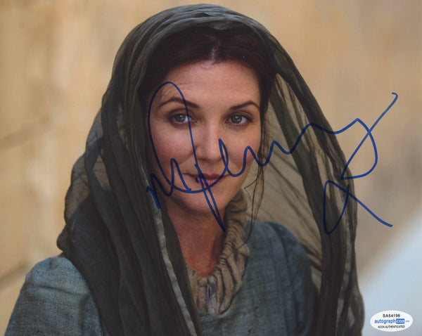 Michelle Fairley Game of Thrones Signed Autograph 8x10 Photo ACOA