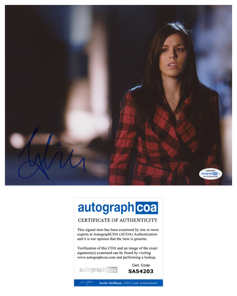 Elise Gatien Smallville Signed Autograph 8x10 Photo ACOA