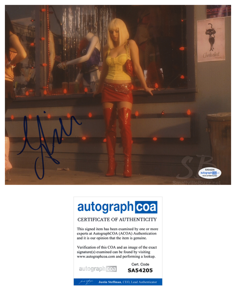 Elise Gatien Smallville Signed Autograph 8x10 Photo ACOA