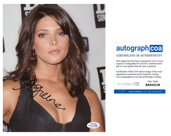 Ashley Greene Sexy Signed Autograph 8x10 Photo ACOA