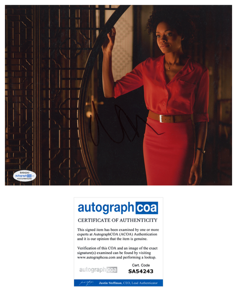 Naomie Harris Bond Casino Royale Signed Autograph 8x10 Photo ACOA