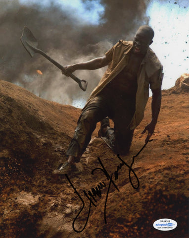 Djimon Hounsou Blood Diamond Signed Autograph 8x10 Photo ACOA