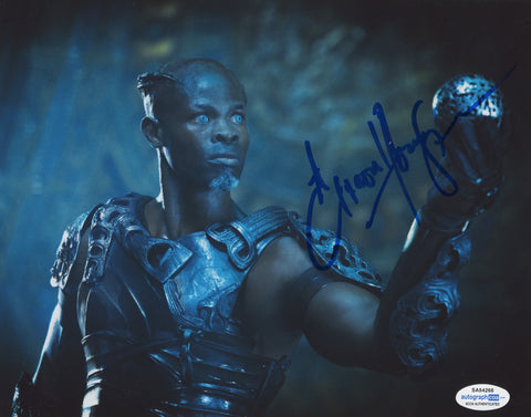 Djimon Hounsou Guardians of the Galaxy Signed Autograph 8x10 Photo ACOA
