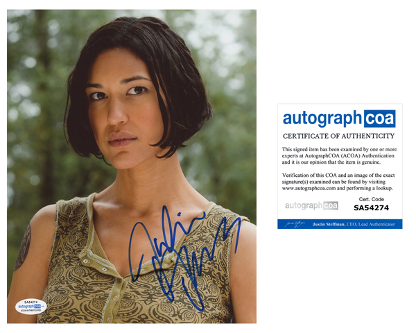 Julia Jones Twilight Signed Autograph 8x10 PHoto ACOA