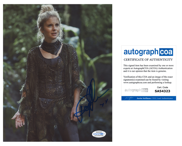 Rose McIver Once Upon A Time Signed Autograph 8x10 Photo ACOA