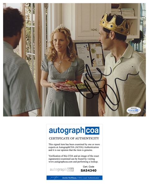 Leslie Mann This is 40 Knocked Up Signed Autograph 8x10 Photo ACOA