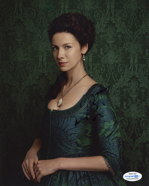 Caitriona Balfe Outlander Signed Autograph 8x10 Photo ACOA Claire Fraser