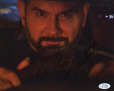 Dave Bautista 007 Bond Spectre Signed Autograph 8x10 Photo ACOA