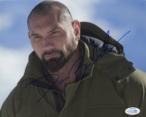 Dave Bautista 007 Bond Spectre Signed Autograph 8x10 Photo ACOA