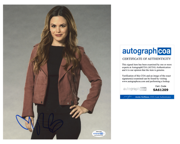 Rachel Bilson Sexy Take Two Signed Autograph 8x10 Photo ACOA