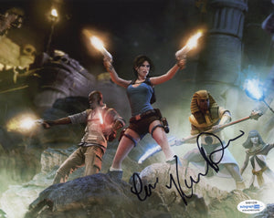 Keeley Hawes Tomb Raider Signed Autograph 8x10 Photo ACOA