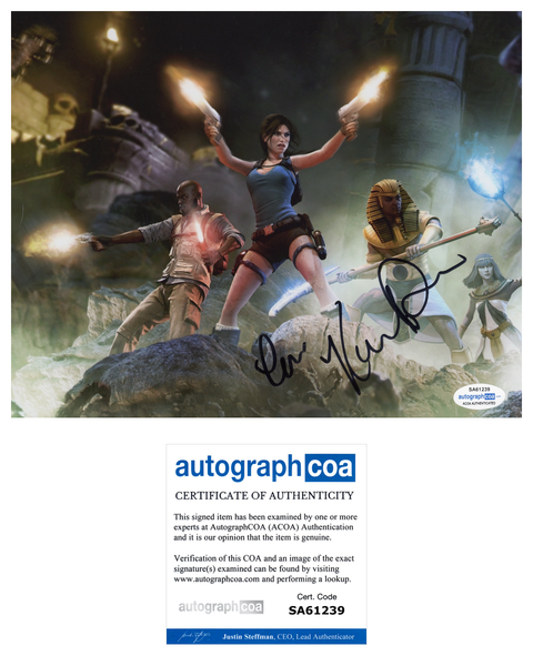 Keeley Hawes Tomb Raider Signed Autograph 8x10 Photo ACOA
