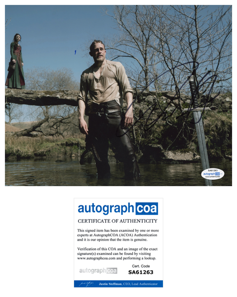 Charlie Hunnam King Arthur Signed Autograph 8x10 Photo ACOA