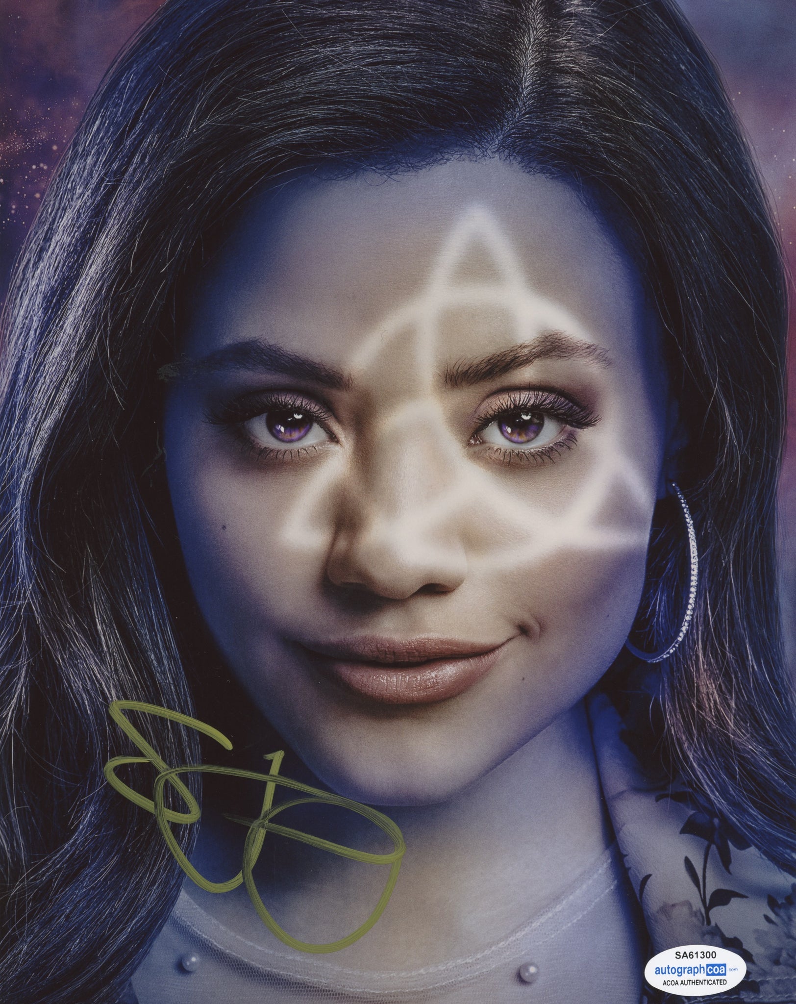 Sarah Jeffery Charmed Sexy Signed Autograph 8x10 Photo ACOA