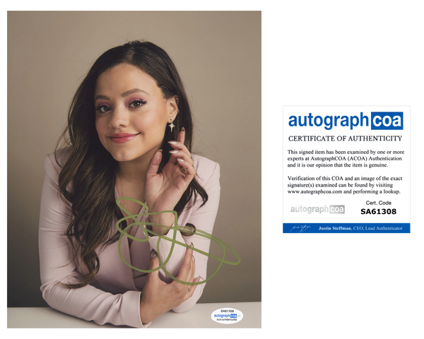 Sarah Jeffery Charmed Sexy Signed Autograph 8x10 Photo ACOA