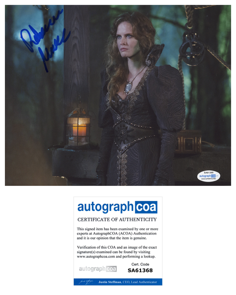 Rebecca Mader Once Upon A Time Signed Autograph 8x10 Photo ACOA