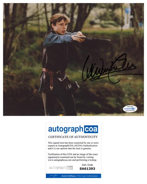 William Moseley Chronicles of Narnia Signed Autograph 8x10 Photo #4