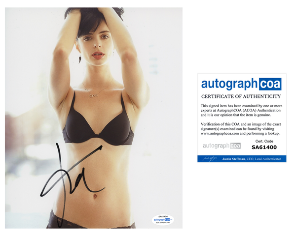 Krysten Ritter Jessica Jones Signed Autograph 8x10 Photo ACOA