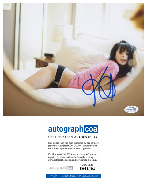 Krysten Ritter Jessica Jones Signed Autograph 8x10 Photo ACOA