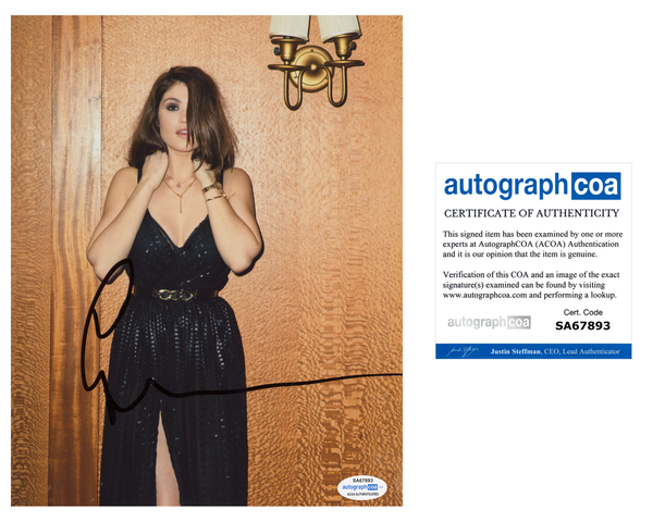 Gemma Arterton Sexy Signed Autograph 8x10 Photo ACOA