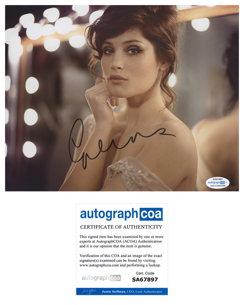 Gemma Arterton Bond Quantum of Solace Signed Autograph 8x10 Photo ACOA