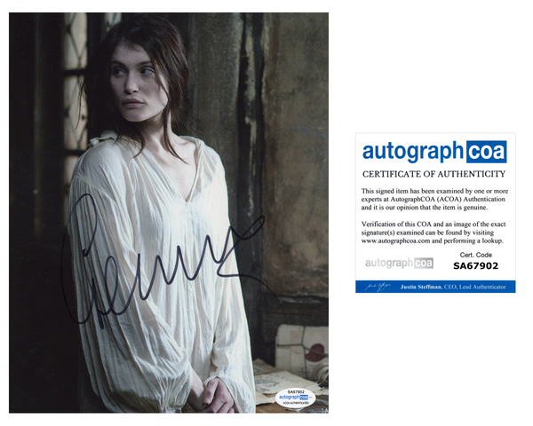 Gemma Arterton Hansel Gretel Signed Autograph 8x10 Photo ACOA