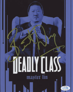 Benedict Wong Deadly Class Signed Autograph 8x10 Photo ACOA