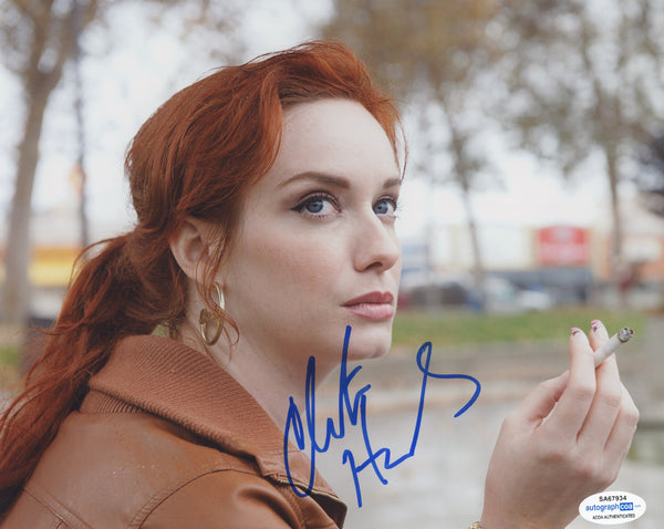 Christina Hendricks Drive Signed Autograph 8x10 Photo ACOA