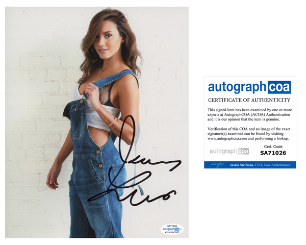 Jessica Lucas Sexy Signed Autograph 8x10 Photo ACOA