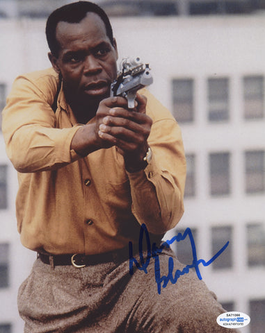 Danny Glover Lethal Weapon Signed Autograph 8x10 Photo ACOA