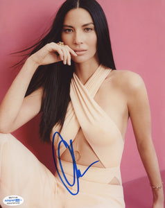 Olivia Munn Sexy Signed Autograph 8x10 Photo ACOA