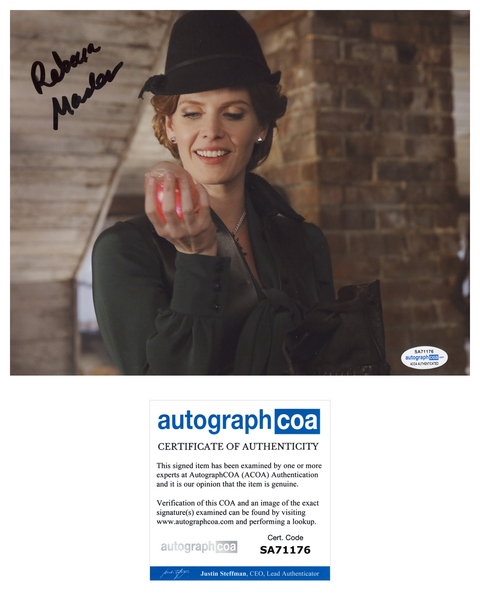 Rebecca Mader Once Upon A Time Signed Autograph 8x10 Photo ACOA