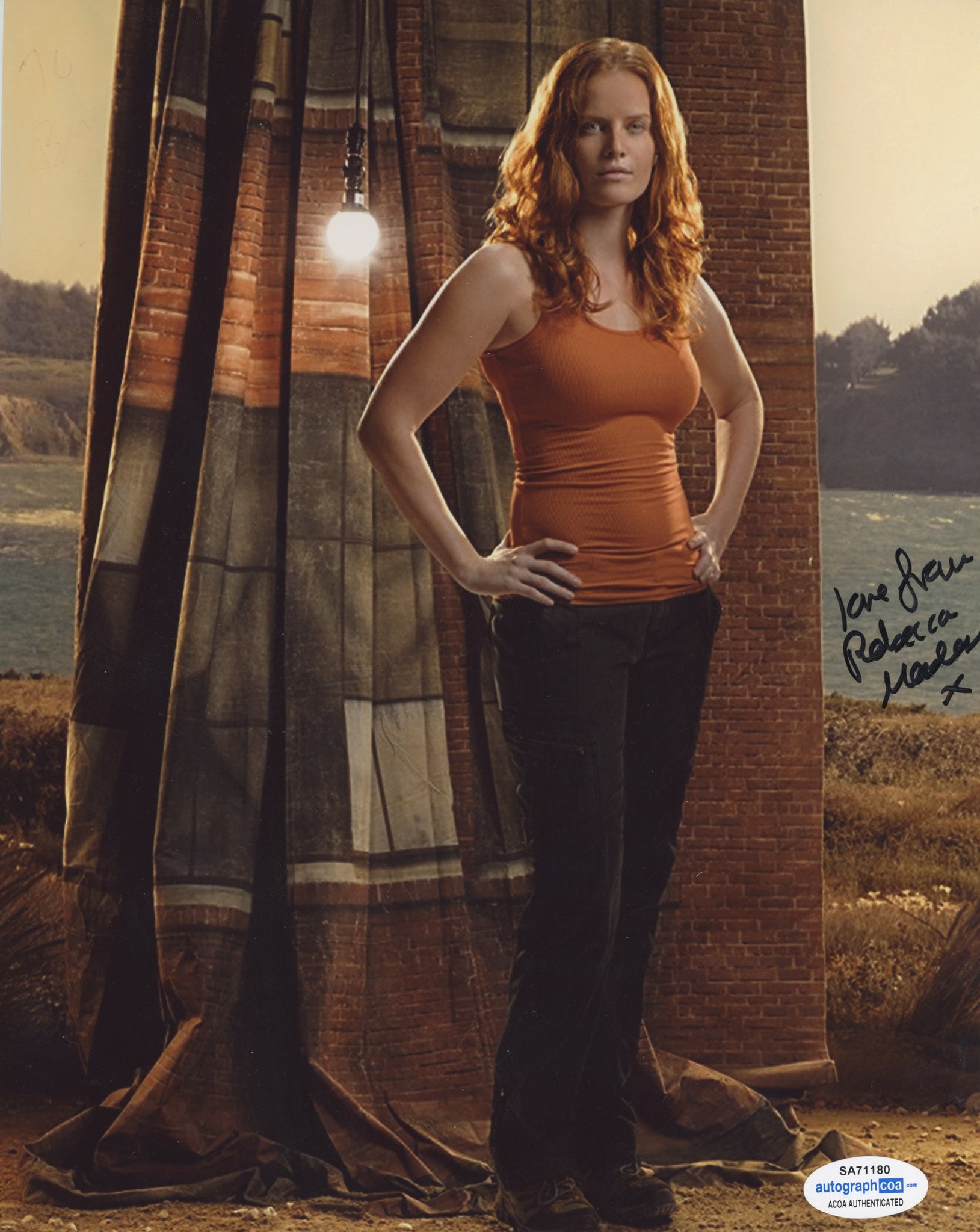 Rebecca Mader Lost Signed Autograph 8x10 Photo ACOA