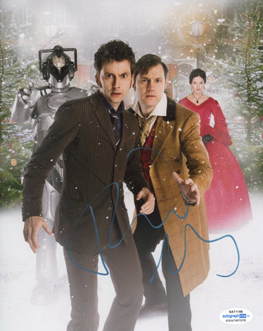 David Morrissey Doctor Who Signed Autograph 8x10 Photo ACOA