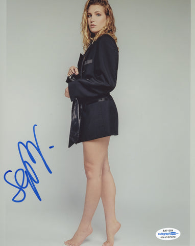 Sophie Nelisse Sexy Signed Autograph 8x10 Photo ACOA