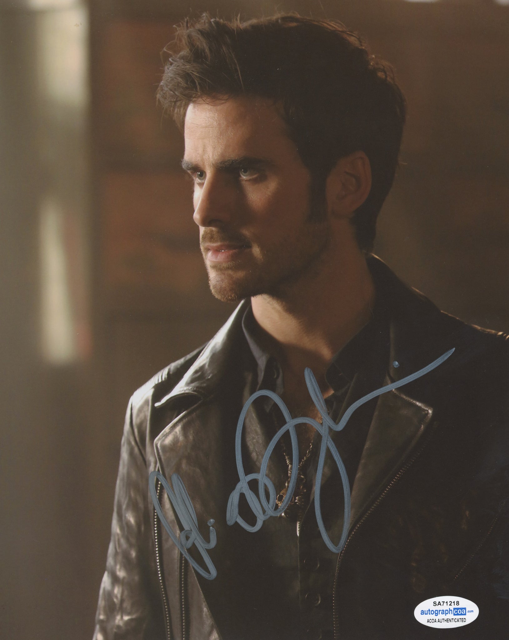 Colin O'Donoghue Once Upon A Time Signed Autograph 8x10 Photo ACOA