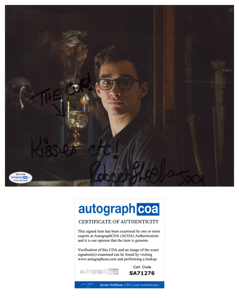 Robert Sheehan Mortal Instruments Signed Autograph 8x10 Photo ACOA