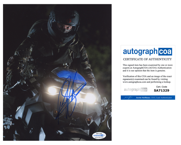 Ray Stevenson Punisher Signed Autograph8x10 Photo ACOA
