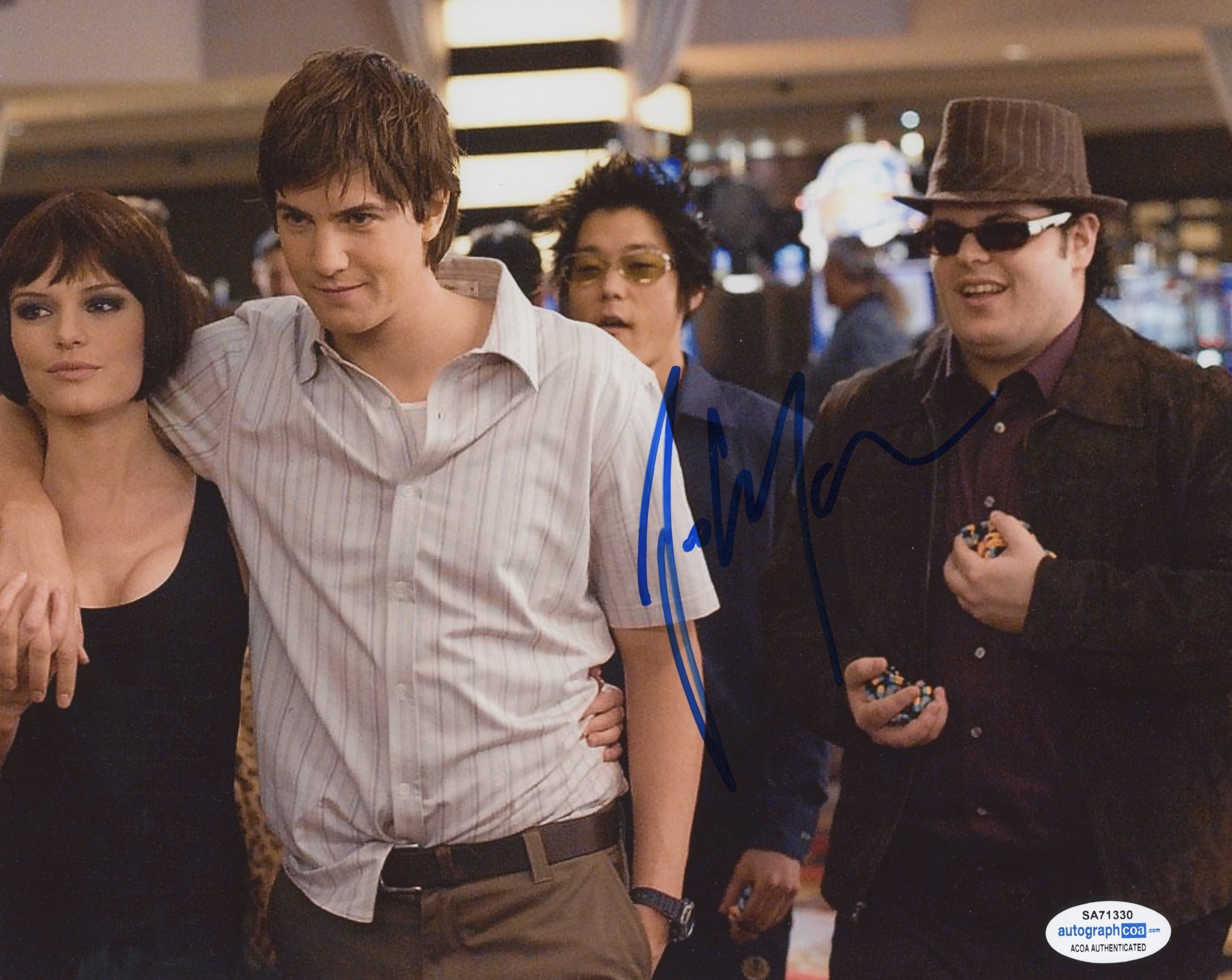 Jim Sturgess 21 Signed Autograph 8x10 Photo ACOA