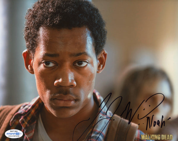 Tyler James Williams Walking Dead Signed Autograph 8x10 Photo ACOA